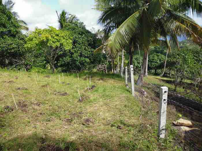 Fencing around the Penahan Project